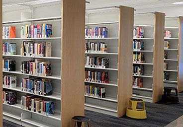 Shelves and footstools